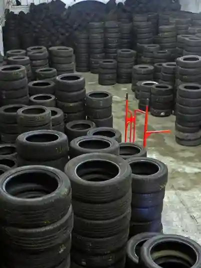 İkinci el kış lastikleri — diş kontrolü 5-8 mm